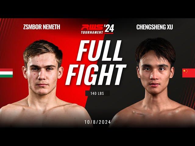 Full Fight l Zsmbor Nemeth Manop Gym vs Chengsheng Xu Looksuan Lui Muay Thai I RWS