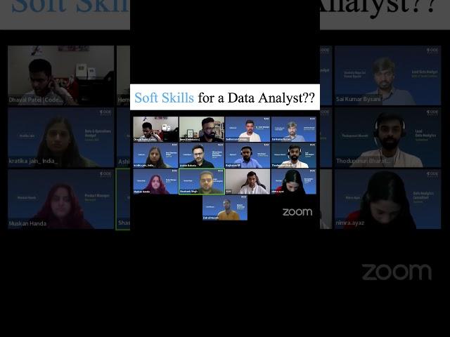 Soft Skills for Data Analyst jobs? @codebasics  #powerbi #learnwidgiggs