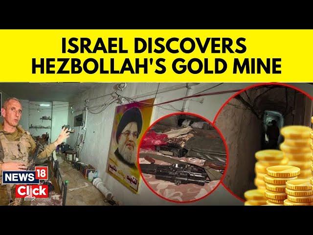 Hezbollah Bunker News | Israel Releases Shocking Video Of Hidden $500 Million In Gold, Cash | N18G