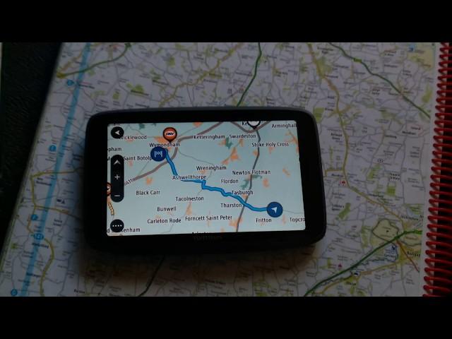 TOMTOM GO PROFESSIONAL 6250 Avoid Bridge test Truck Coach satnav