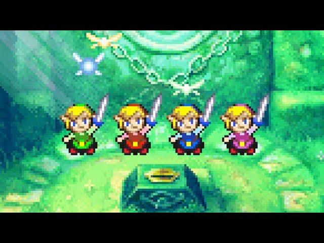 The Legend of Zelda: Four Swords Anniversary Edition - Full Solo Playthrough + Postgame