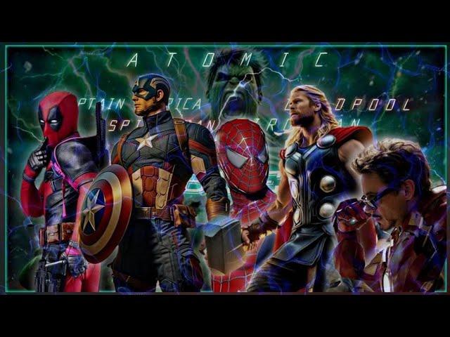 200Sub Special ️ || Marvel || Deadpool X Avengers || Bye Bye Bye .