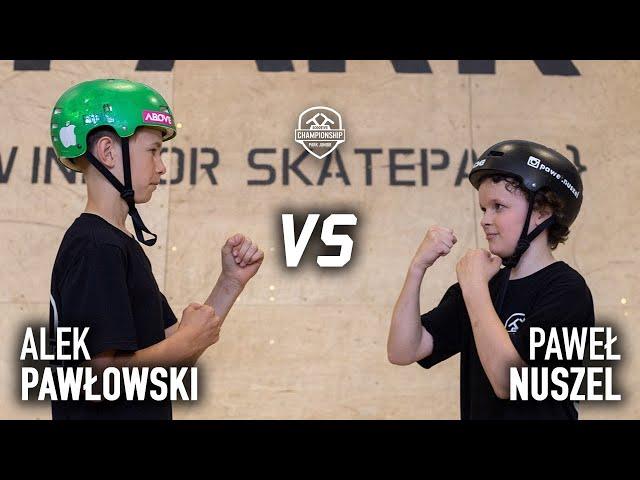 Pawel Nuszel vs Alek Pawłowski | FINAŁ SCOOTIVE CHAMPIONSHIP PARK JUNIOR