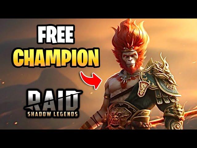 The NEW Champion in Raid: Shadow Legends (Sun Wukong)