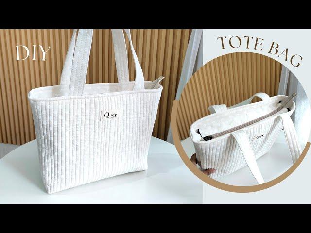 How To Make a Tote Bag For Beginners | Tote Bag Tutorial For Beginners