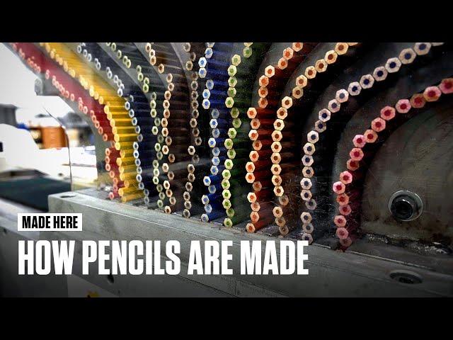 How Pencils Are Made | Made Here | Popular Mechanics