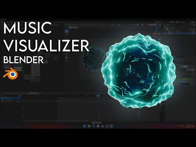 Music Visualizers Are EASY! - Blender 3.3 Tutorial