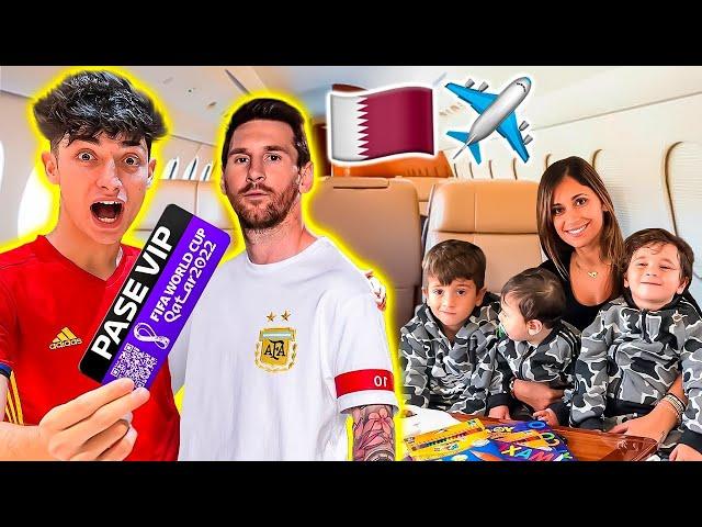 VIAJE a QATAR para ver el ÚLTIMO MUNDIAL de LEO MESSI… *increíble*