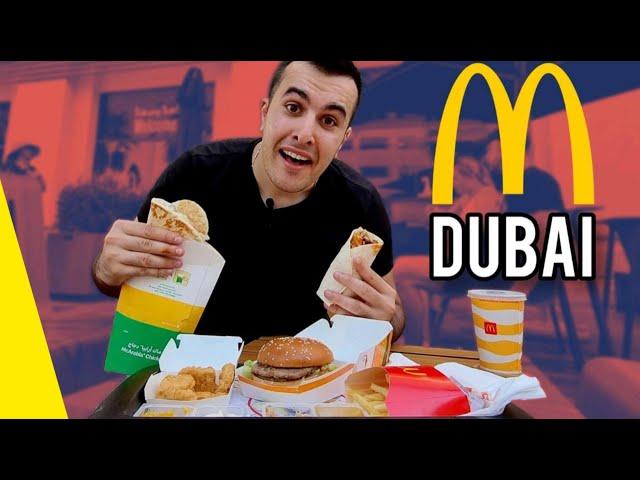 I Tried McDonald's  in Dubai  (The Best McDonald's ever)