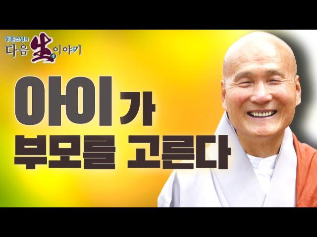 태어날 아이의 영혼은 어디에서 오는가?  - 동훈스님 다음생이야기 65회