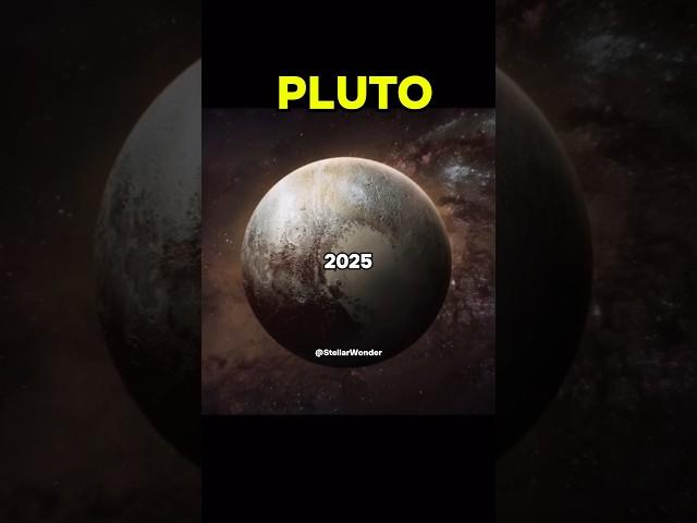 Evolution of Pluto #shorts #solarsystem #space #planet #stellarwonder