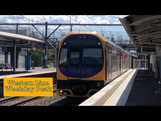 Sydney Trains Video #69 - Western Line Weekday Peak