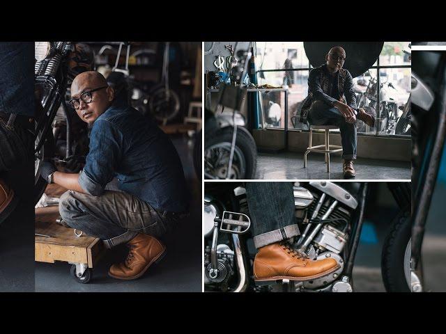 Streething x Red Wing Shoes: Custom Motorcycles with Faizal Reza