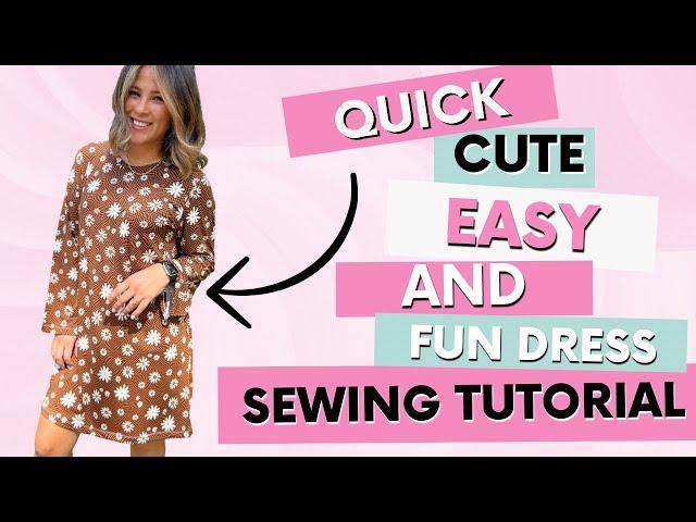 Quick AND Easy Dress Sewing Tutorial ️