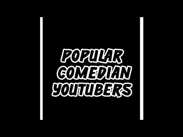 POPULAR COMEDIAN YOUTUBERS||#YouTubeDEADSHOT #shorts #op #youtuber #comedy #comedian #jod #ytshorts