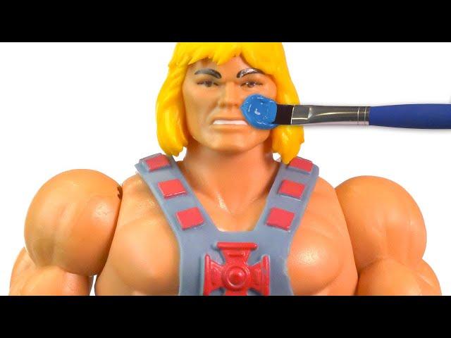 "Custom Painting" He-Man because.