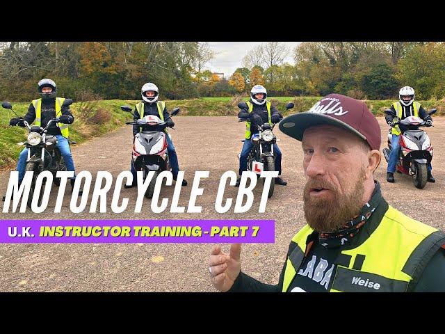 Motorcycle CBT Instructor Training Course: What You Need to Know