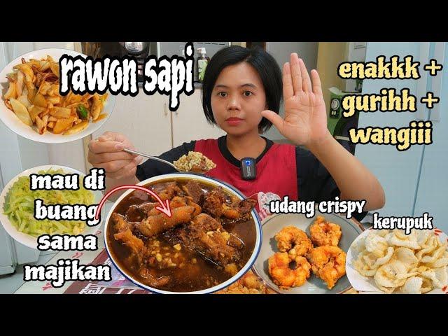 RAWON DAGING SAPI ‼️AWALNYA MAU DI BUANG SAMA MAJIKAN - endingnya bikin angguk2 - geleng2