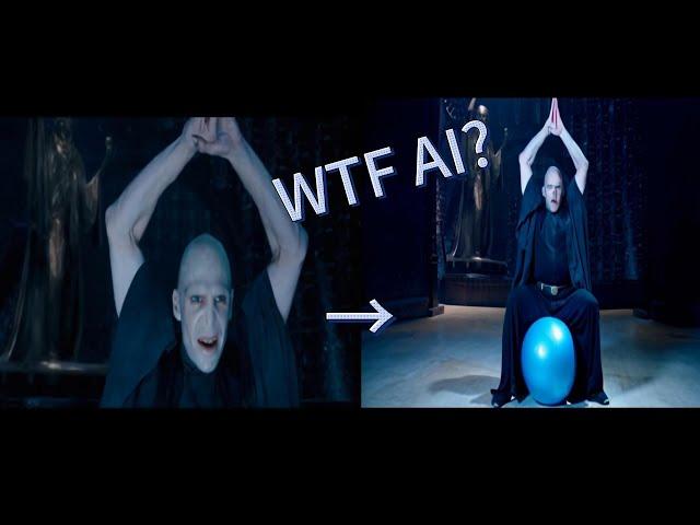 WTF AI - PT 5 when AI rewrite movies #marvel #dc #ai #movie #harrypotter #batman #spiderman