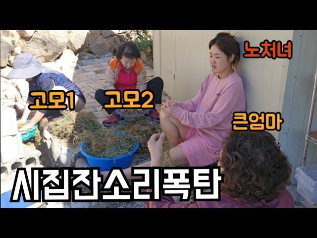 시집잔소리폭탄/살려주세요/1인가구의삶/윤서하고싶은거다해