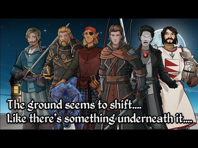 The ground... There's something underneath it.... (Highlight from Carpathian Adventure episode 123)