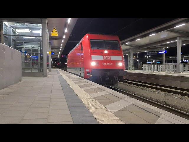 Full Sound BR 101 - Raketenstart am Ostbahnhof  [4K 60 FPS]