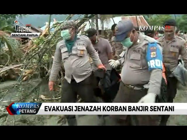 Evakuasi Korban Banjir Sentani Terus Dilakukan