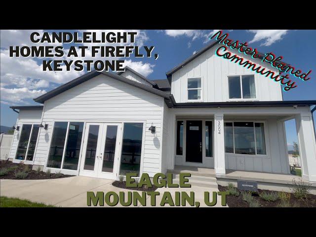 Candlelight Homes | Firefly Master-planned community | Keystone | 3 Bedrooms | Eagle Mountain, Utah