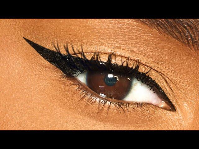 Easiest Way to do Winged Eyeliner on HOODED EYES