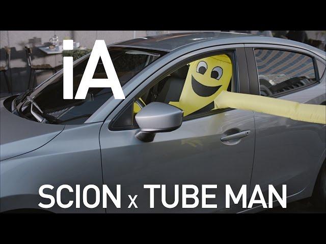 Recently Liberated Car Dealership Tube Man ft. the Scion iA