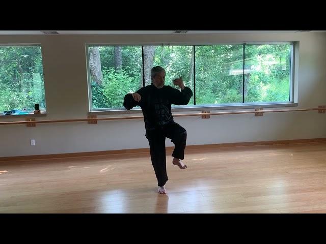 First loop of Beginner Tai Chi with Carmo Ribeiro at Imagine Fitness and Yoga.