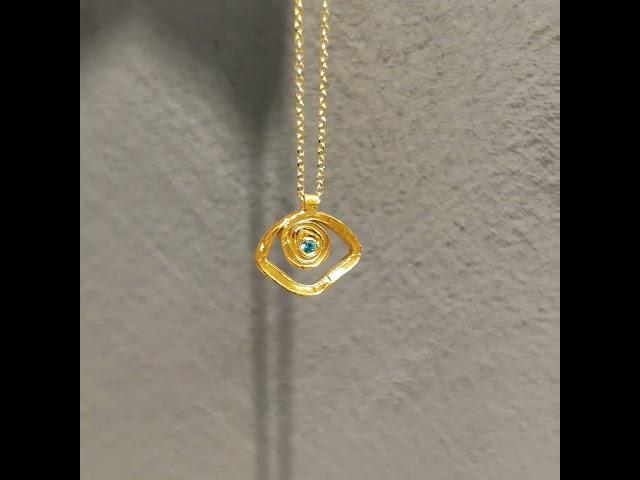 Evil eye pendant by Athenart  jewelry  #athenart #greekmythology #greekjewelry  #evileye  #jewellery