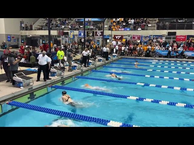 Olympic Champion Lydia Jacoby Wins 100 Breast NCAA Title as a Freshman (57.03)