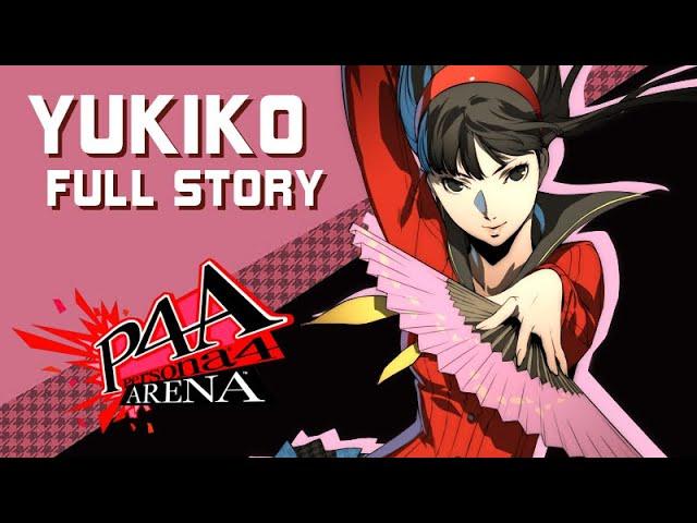 Persona 4 Arena  Yukiko Amagi FULL STORY / ALL CUTSCENES 【English Dub / 1080p HD】