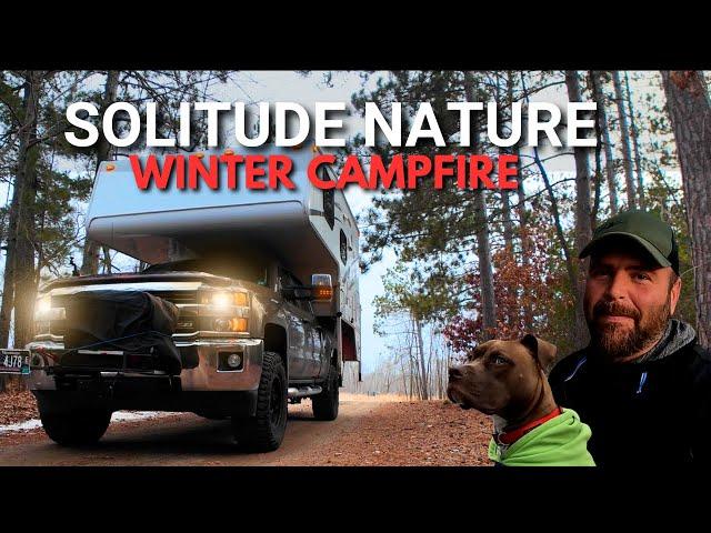 Uncovering Warmth and Coziness in Cold - Winter Camping Escape