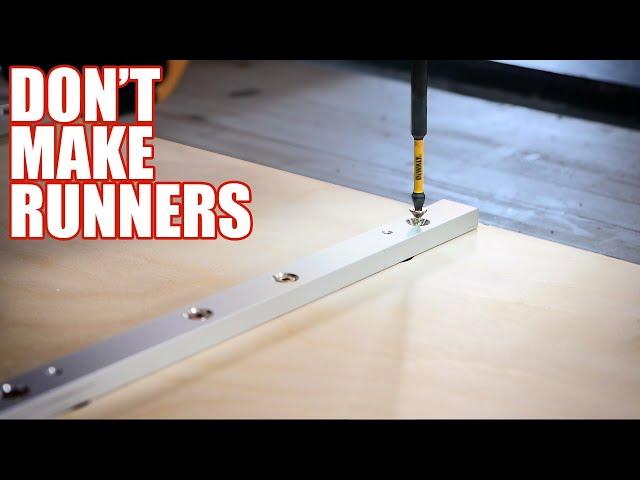 your crosscut sled is way too big