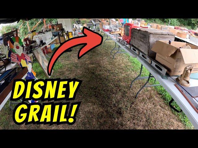 Rare Disney Find At The World's Largest Garage Sale