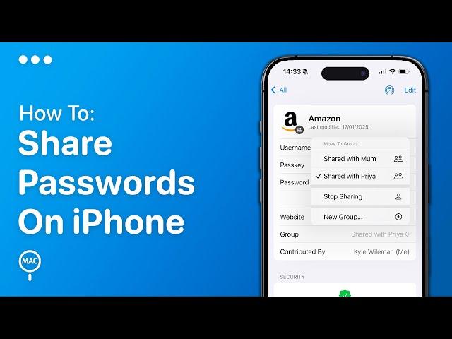 How To: Share Passwords On iPhone - (Easy Guide)