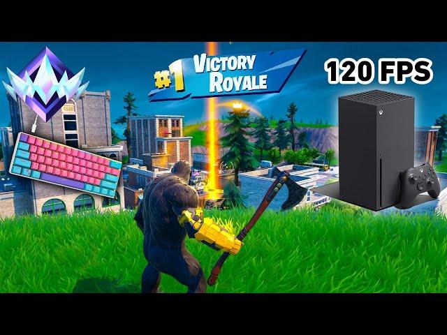 Fortnite Unreal Ranked Reload | Xbox Series X | Keyboard & Mouse Gameplay | 120 FPS | Duo