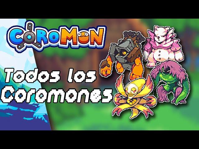 Lista de Todos los Coromon  Canto y Nivel de Evolución - coromon full version