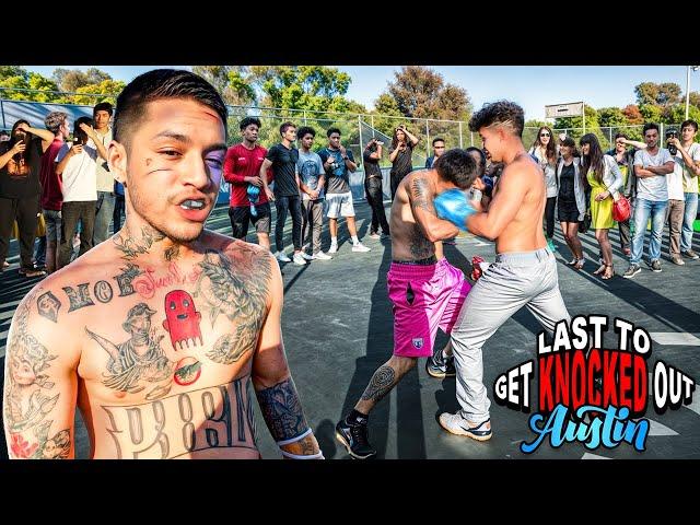 I Hosted a BOXING TOURNAMENT in the HOOD!! (Last to Get Knocked Out)