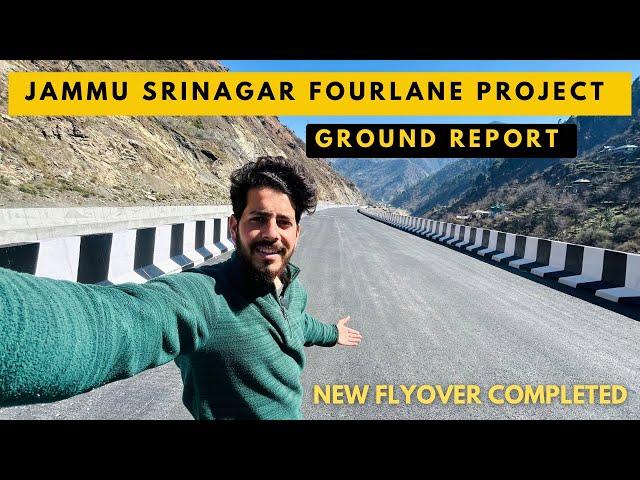 JAMMU SRINAGAR FOURLANE PROJECT UPDATE || #nh44 WORK UPDATE