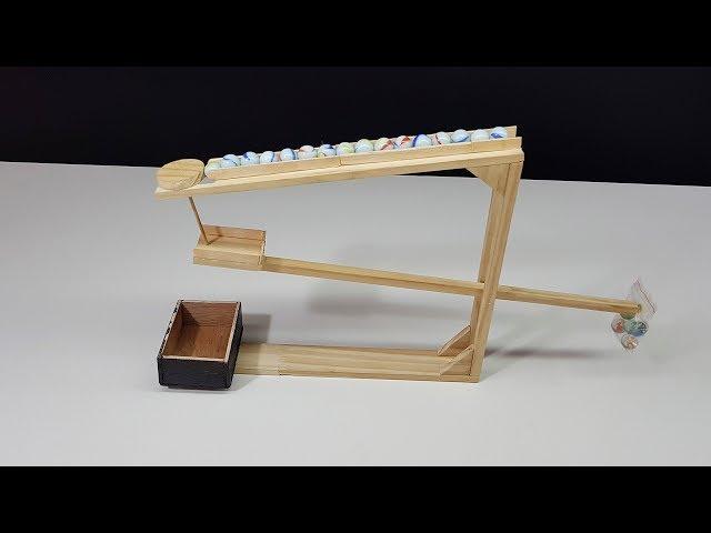 How to make Marble machine | Amish Marble Machine | Sagaz Perenne