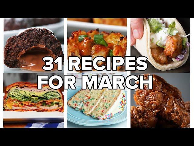 31 Recipes For Every Day Of March • Tasty Recipes