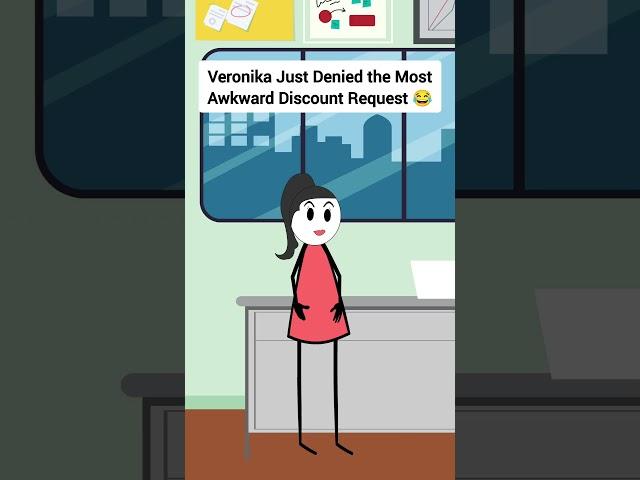 Veronika Just Denied the Most Awkward Discount Request #gplus #animation #funny #skits