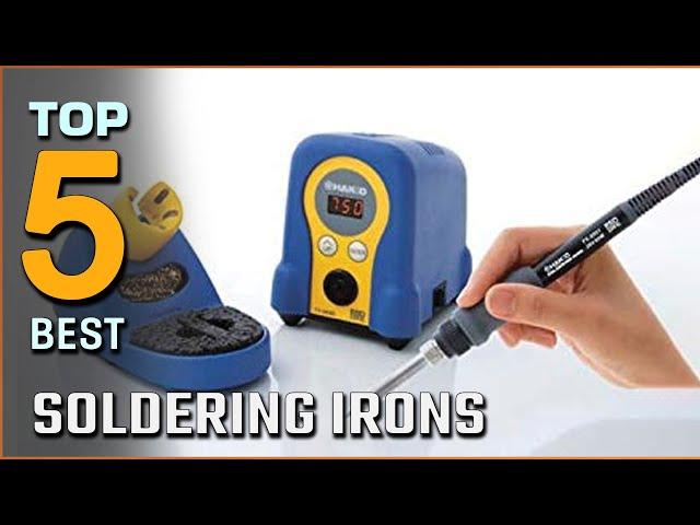 Top 5 Best Soldering Irons Review for Electronics/Automotive Wiring/Beginners & Professionals [2023]