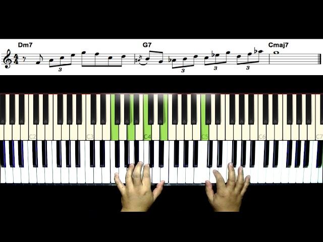 1 Easy Harmonic Minor Scale Lick