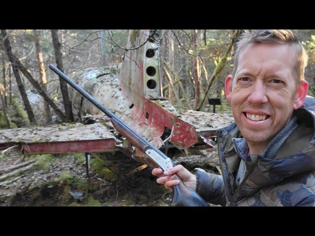 4 Days Camping, Hunting & Searching for Plane Crash in Alaska's Rainforest