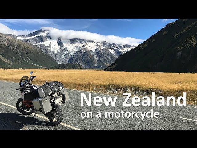 New Zealand on a motorcycle