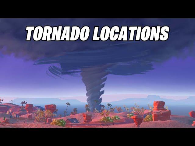 How to Find a Tornado and Lightning Storm in Fortnite | NEW Weatherstorm Update 19.01